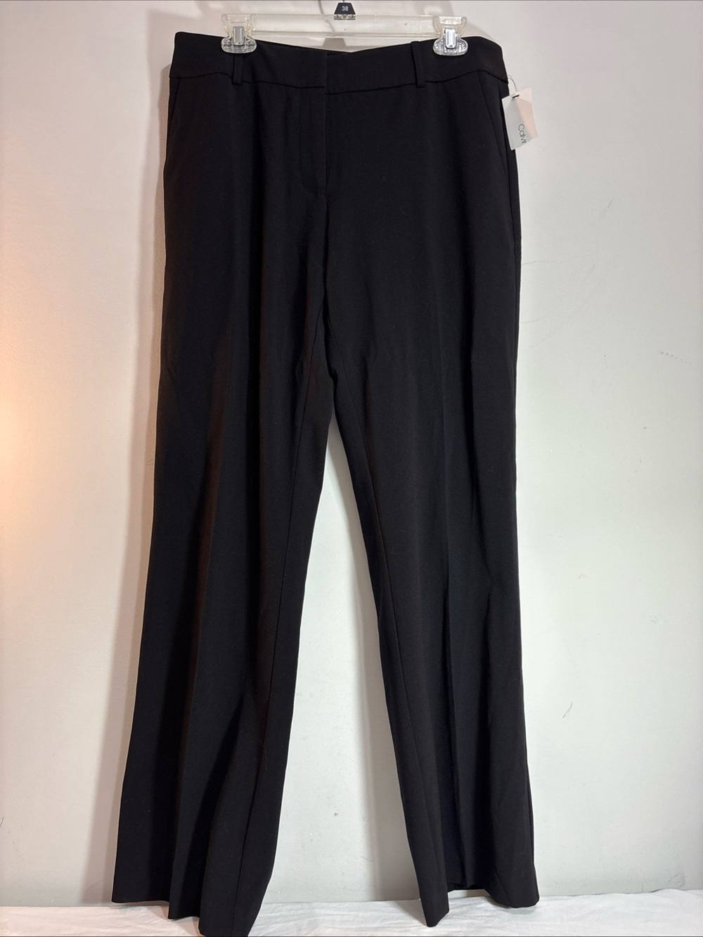 Calvin Klein Classic Black Women's Dress Pants - Tailored Straight Leg. 1302